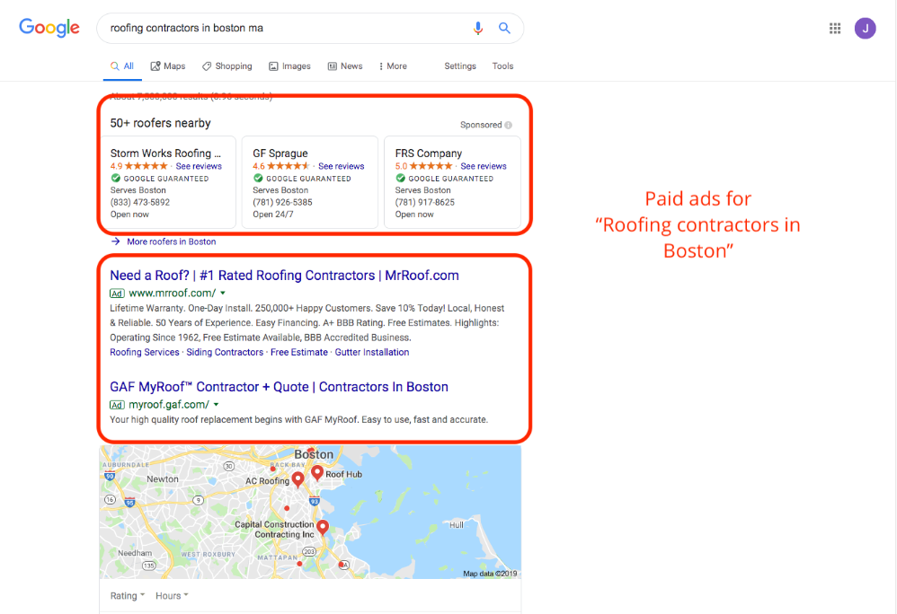 Paid Ads for Roofing Contractors