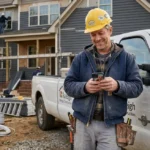 AI search results recommending local siding contractors