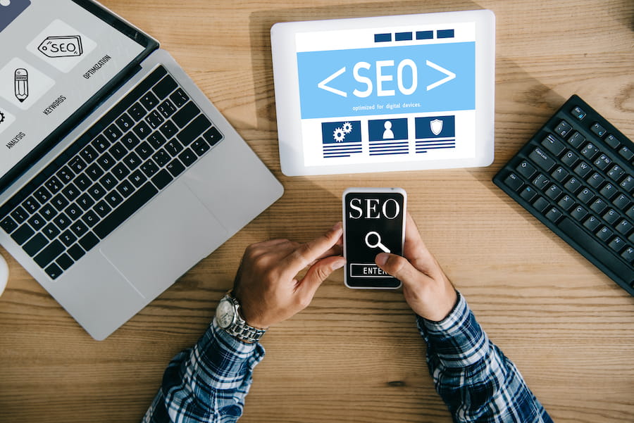 SEO Digital Marketing Strategy on Various Devices
