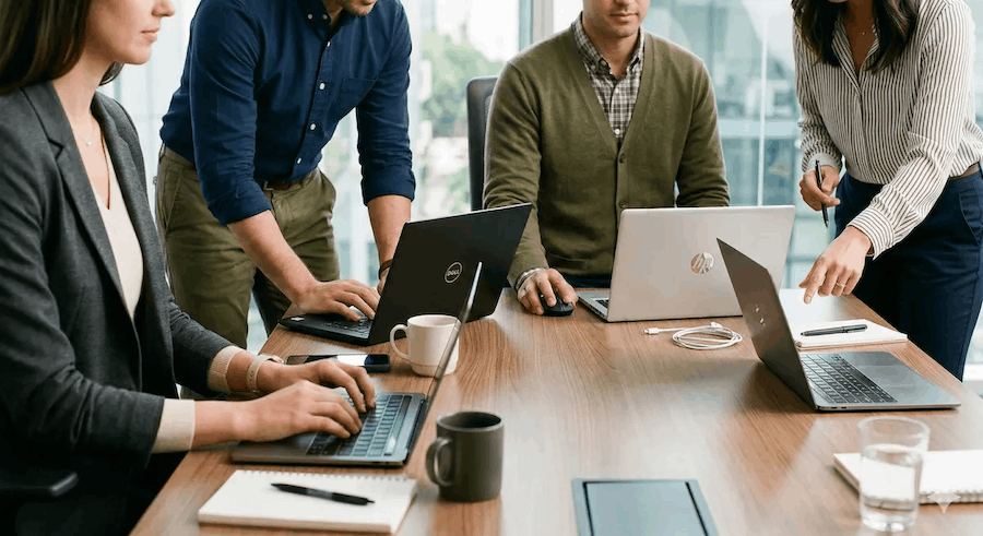 Digital marketing team